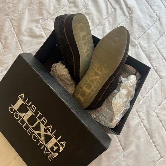 ALC black platform creepers - Picture 2 of 4